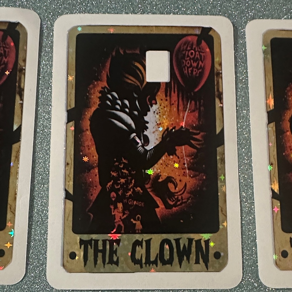 The Clown Horror Art Credit Card Skin